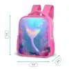 Zeemeermin - Koraal - Water Kinderrugzak - Roze middel -productfoto_formaten