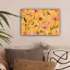 Bloemen - Geschilderd - Geel canvas 2cm klein -sfeer1