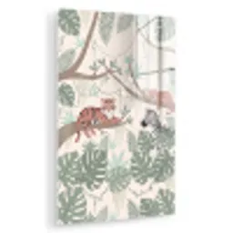 Jungle - Rustiek - Pastel plexiglas 5mm klein -zzzproduct_nieuw