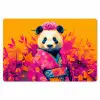 Kimono - Roze - Panda - Bloemenkroon Placemat vinyl groot -zzsfeer1_Kitchenyeah-website