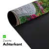 Doorkijk - Bloemen - Tuinpad - Natuur - Raam Muismat XXL klein -sfeer2