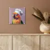 Papegaai - Koksmuts - Nieuwsgierig - Vogel plexiglas 5mm klein -sfeer5