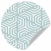 Design - Geometrie - Patroon - Driehoek Wandcirkel behangsticker klein 186 -3d