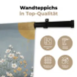 Aziatisch - Vrouw - Kimono Wandkleed katoen klein -tsfeer2_DE
