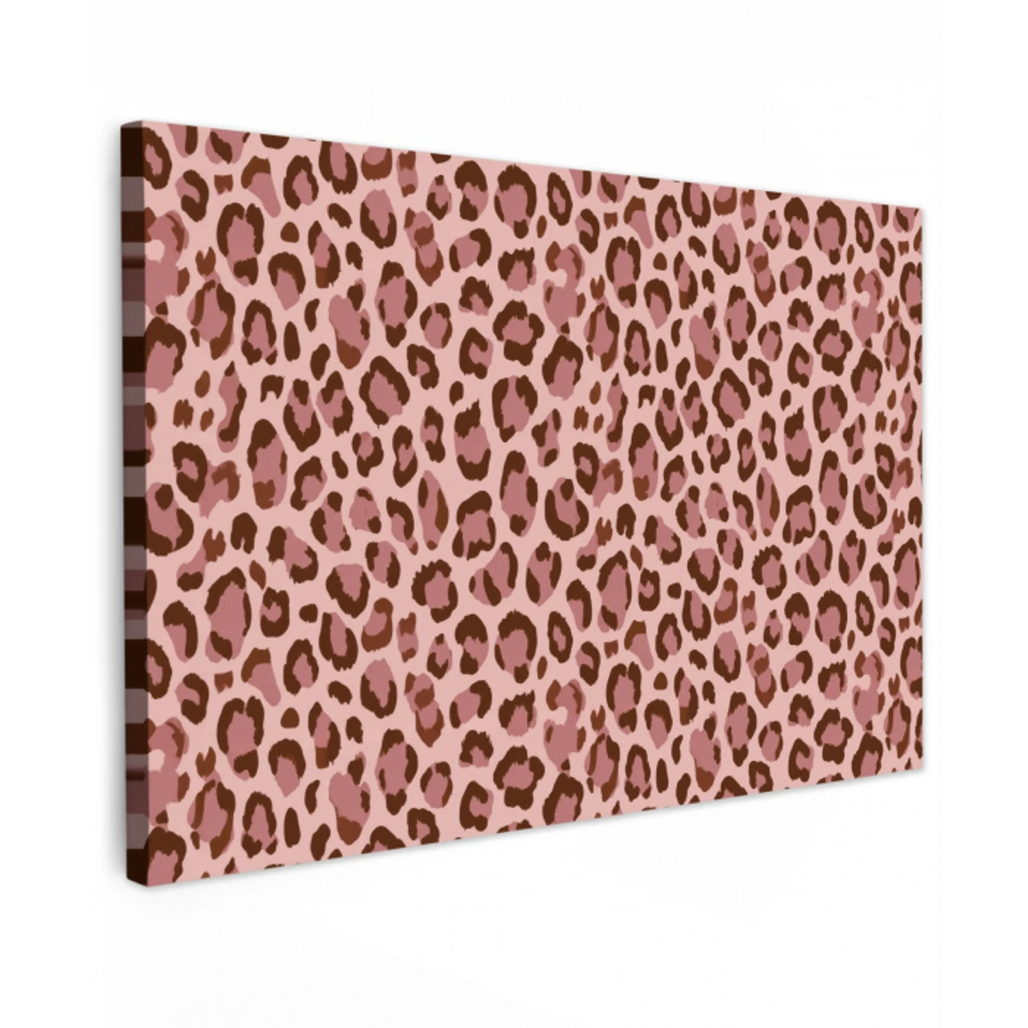 Luipaard - Patroon - Roze canvas 2cm klein 34 -z3d