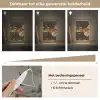 Pronkstilleven - Adriaen van Utrecht - Olieverf Light Box met kabel (Wandlamp) klein -USP_dimbaarNL