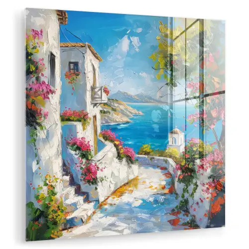 Landschap - Bloemen - Natuur - Zomer plexiglas 5mm klein -zzzproduct_nieuw