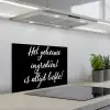 Quotes - Koken - Het geheime ingrediënt is altijd liefde! - Spreuken - Liefde keuken achterwand spatscherm klein -3d_schuin