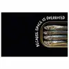 Sardines - Tekst - Vis - Blik poster papier klein -3d