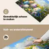 Grasveld - Eieren - Bloemen Inductie beschemer met haakjes klein -ky-schoon-nl