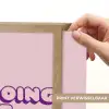 You're doing great - roze - 3D Light Box met batterij (Wandlamp) middel -USP_websiteprintNL