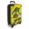 Dinosaurus in Dinosaurusland NBS - Handbagage koffer - Kinderen Unisex middel -productfoto_3d
