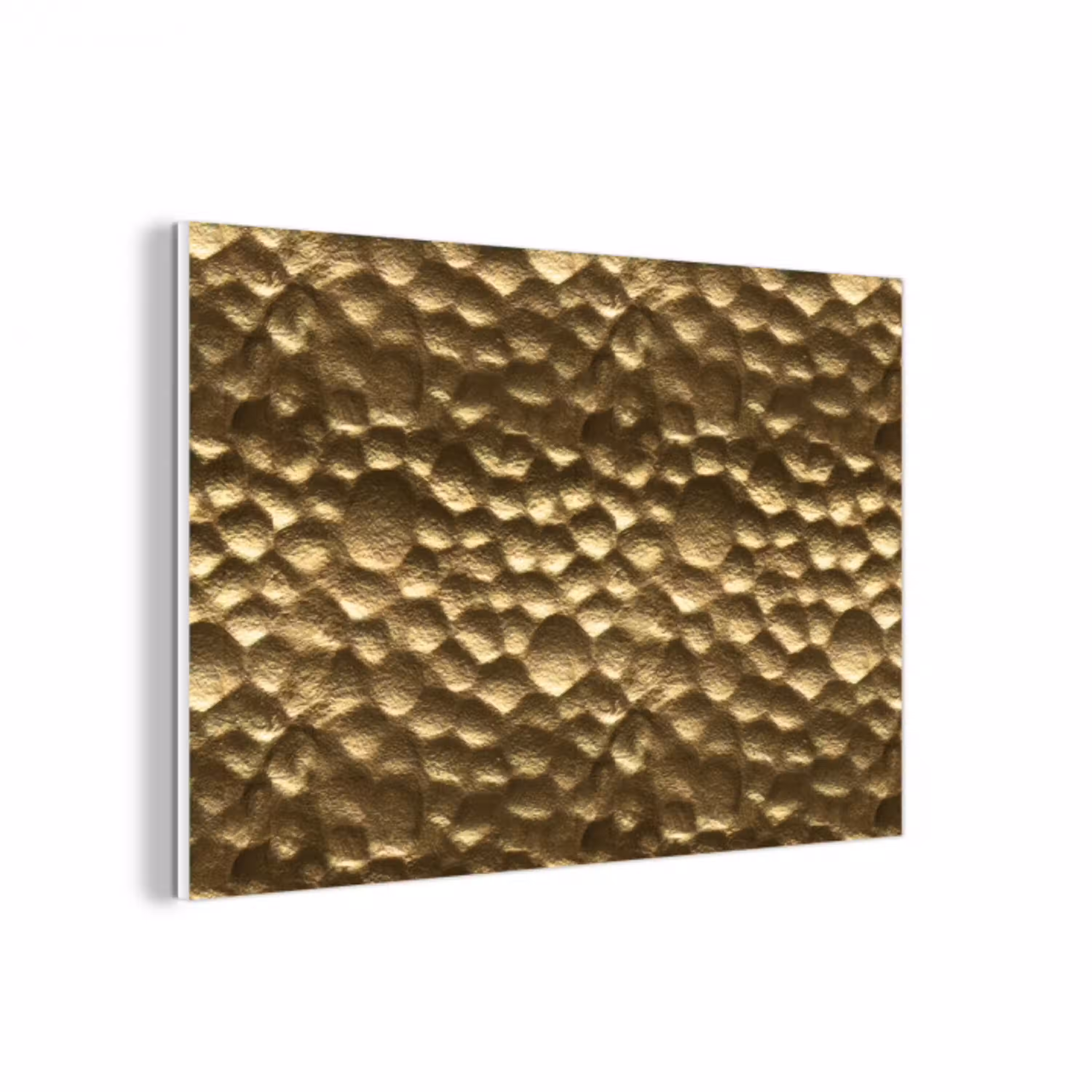 Gehamerd - Reliëf - Textuur - Bronsgoud forex 5mm xxl 6 -3d