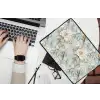 Botanisch - Zangvogel - Blauw laptophoes neopreen klein 279 -bureau