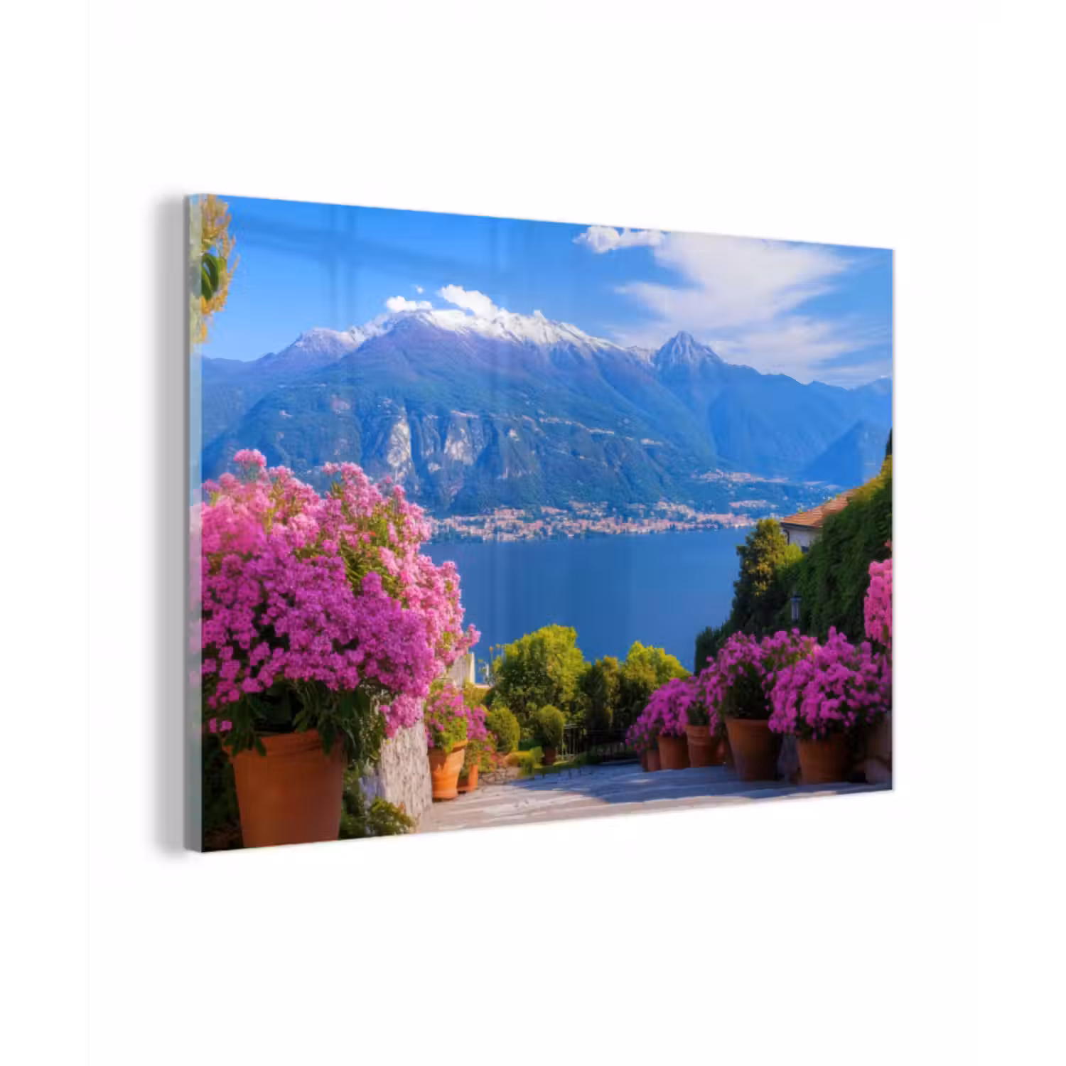 Glasbild - Comer See - Italien - Landschaft