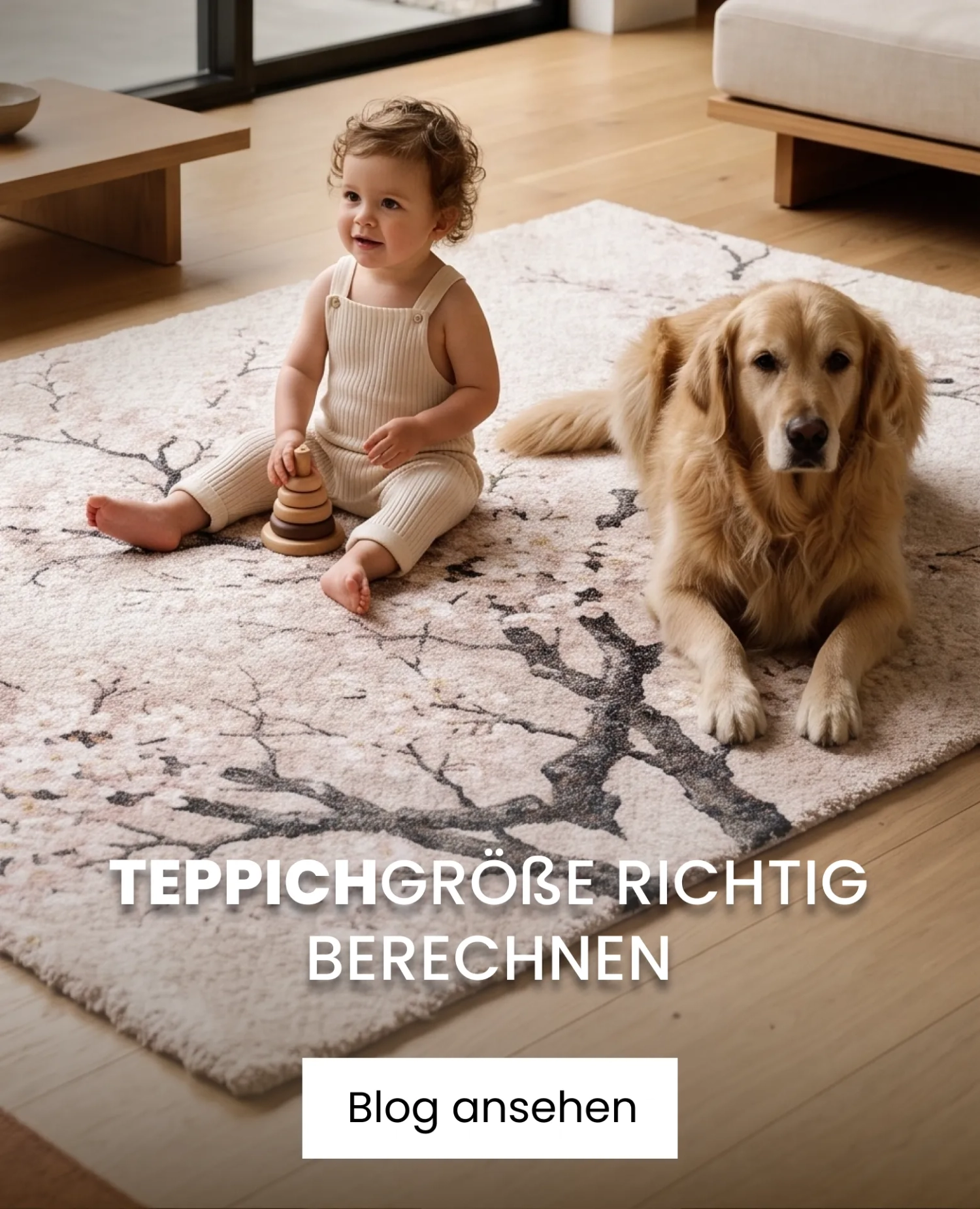 beige teppich im zimmer mit kind 