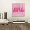 Tekst - Modern - Roze plexiglas 5mm klein -sfeer1