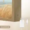 Vos - Gras - Wolken - Oranje Light Box met batterij (Wandlamp) middel -USP_websiteoplaadbaarNL