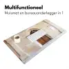 Houten - Deur - Lantaarn Muismat XXL klein -sfeer4