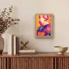 Varken - Bloemkroon - Kimono - Abstract Light Box met kabel (Tafellamp) klein -sfeer2