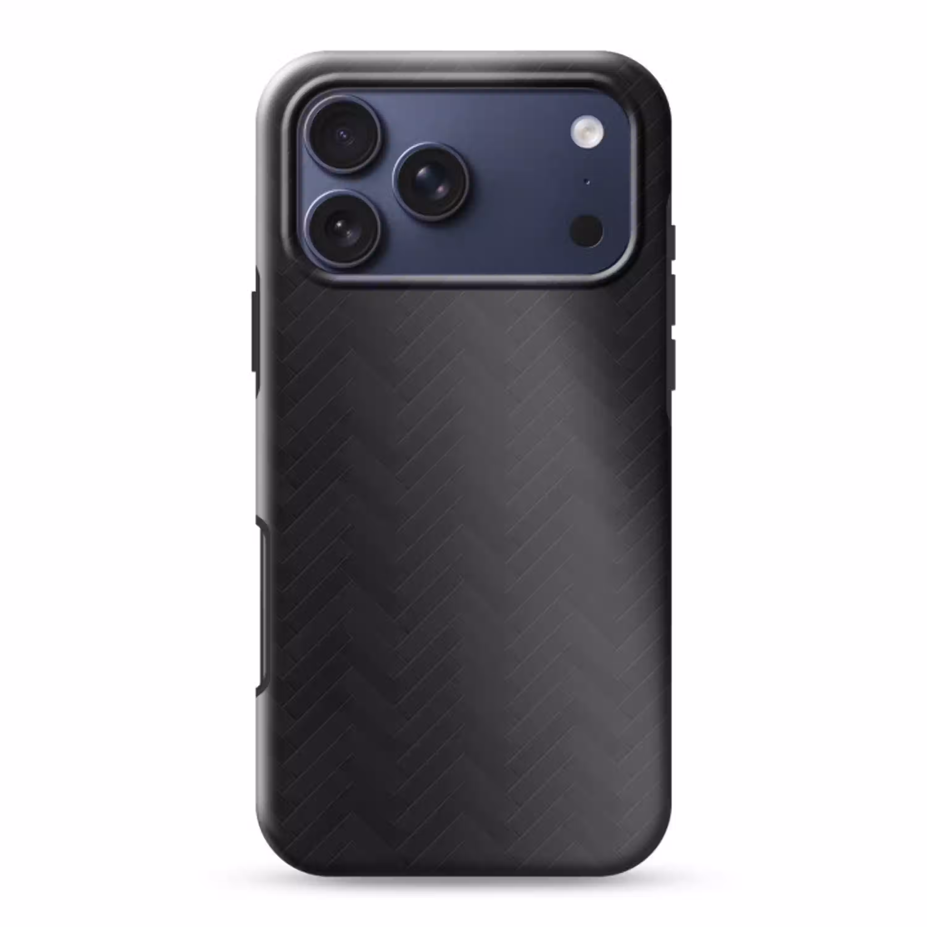 Visgraat - Wandtegel - Mat - Zwart Toughcase MagSafe Apple iPhone 17 Pro Max klein 1019 -3d