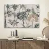 Retro - Jungle - Natuur - Dieren PET vilt middel -sfeer1