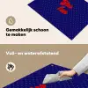 Yes fun - Rood - Blauw - Stippen Inductie beschemer met haakjes klein -ky-schoon-nl