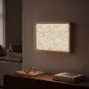 Luipaard - Klassiek - Beige Light Box met batterij (Wandlamp) middel 907 -sfeer1