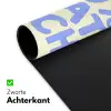 100% that bitch - Blauw - Wit Muismat XXL klein -sfeer2