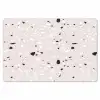 Terrazzo -  Patroon - Zacht - Zwart - Wit Placemat vinyl groot 368 -zzsfeer1_Kitchenyeah-website