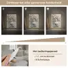 Boeddha - Bloemen - Boom - Goud - Modern Light Box met kabel (Tafellamp) klein -USP_dimbaarNL