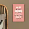Spreuken - Mama - Quotes - Mama jij hebt ons al canvas 2cm klein -sfeer3