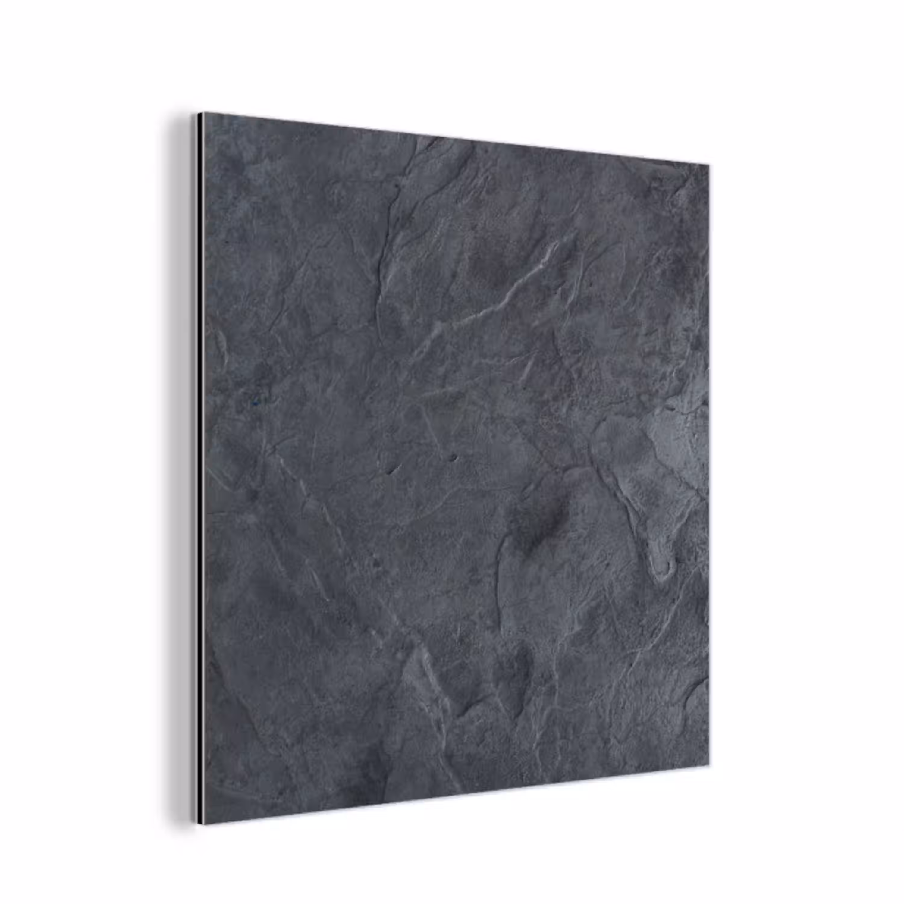 Grijs - Beton - Leisteen - Structuur aluminium wit klein -3d