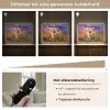 Cavia - Kleurrijk - Bloemen Light Box met batterij (Wandlamp kind) middel -USP_dimbaarNL