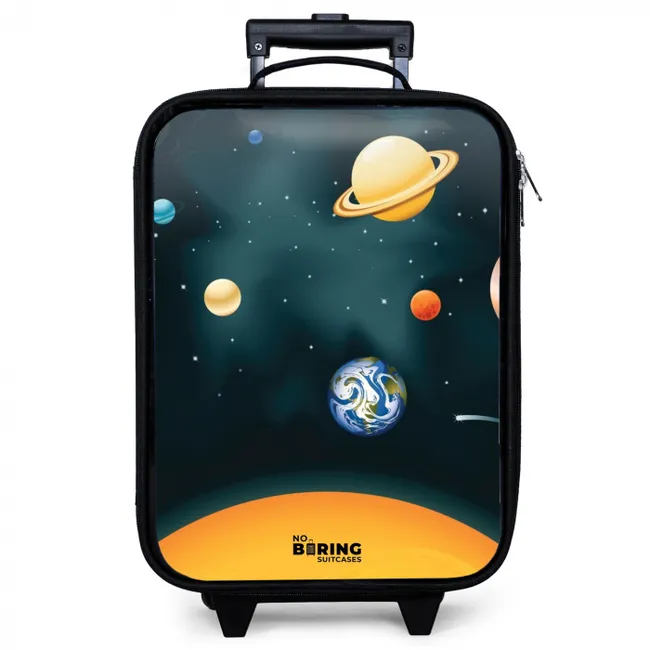 Planeten van het zonnestelsel Kinderkoffer - Zwart klein -zzz_website3d