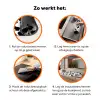 Vormen - Lijnen - Grafisch Inductie beschermer vinyl 3mm klein 276 -zzzzzzz-td-werking