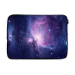 Ruimte - Sterren - Kleurrijk laptophoes neopreen klein -3d