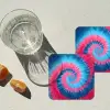 Spiraal - Roze - Draaiend onderzetter kurk middel -sfeer4