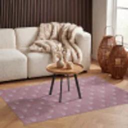 Trendy - Patroon - Roze Vloerkleed Rechthoek klein 1091 -atmosphere_sfeer2_global