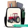 Tractor - Getekend - Rood Rugzak - Zwart middel -inhoud_NL