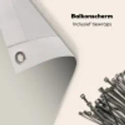 Grijs - Licht - Herfst Balkonbeschermer Duitsland klein 596 -closeup_NL