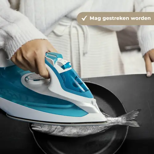 Pan - Vis - Zwart - Wit Wandkleed katoen klein -sfeer9