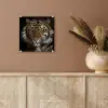 Tijger - Wilde dieren - Portret plexiglas 5mm klein -sfeer5