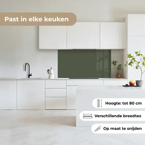 Nachtwacht: Groene Editie keuken achterwand 2 middel -sfeer4_NL