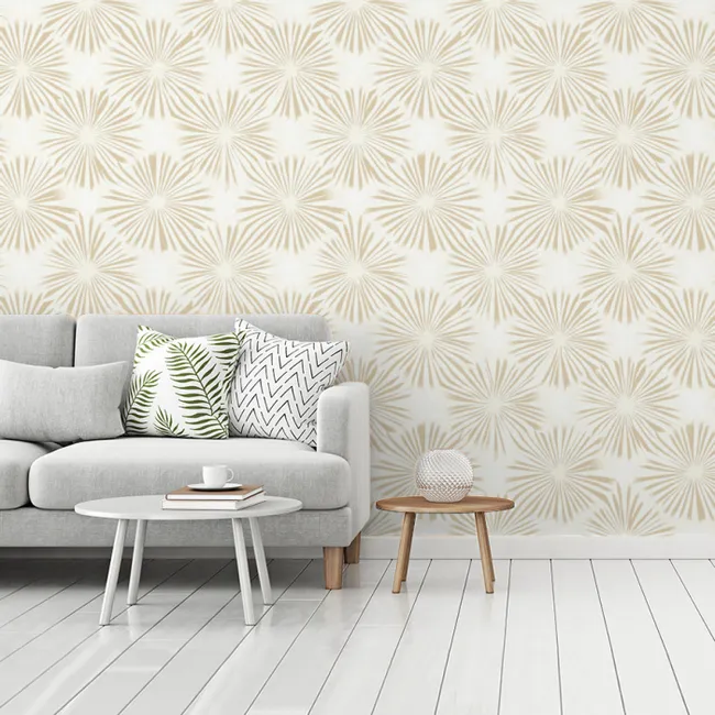 Behang - Abstract - Motief - Beige