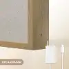 Voeten - Afdrukken - Zand Light Box met batterij (Wandlamp) middel -USP_websiteoplaadbaarNL