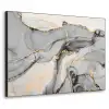 Marmer - Goud - Grijs Textielframe zwart klein -3d