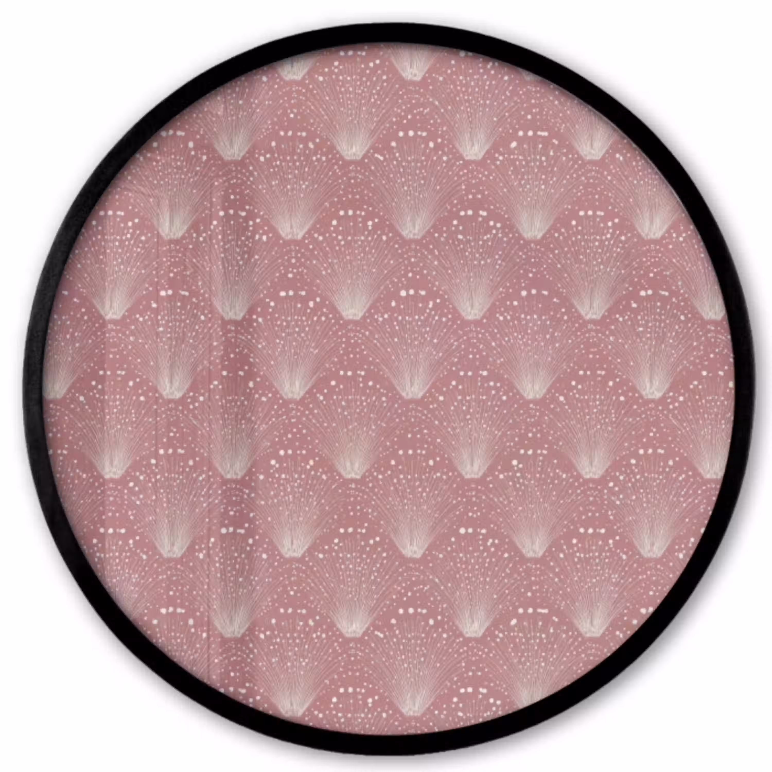 Trendy - Patroon - Roze Fotolijst rond zonder passe partout klein 856 -3d