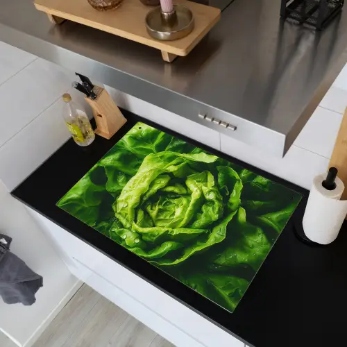 Groente - Sla - Groen Inductie beschemer met haakjes klein -sfeer1