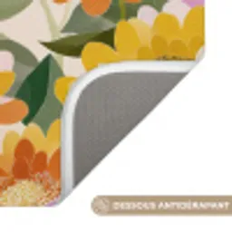 Lelies - Aquarel - Pastel Badmat klein 997 -USP_AntislipFR